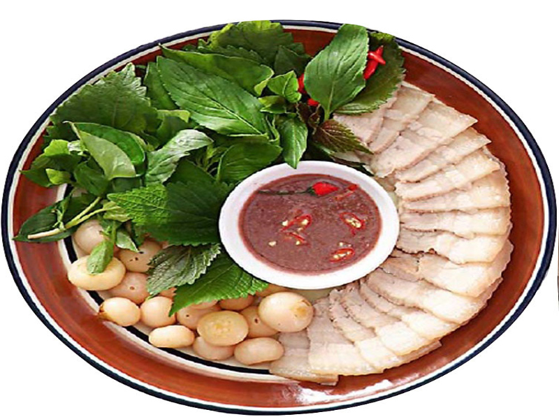  BA RỌI LUỘC MẮM TÔM CÀ PHÁO