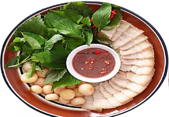  BA RỌI LUỘC MẮM TÔM CÀ PHÁO