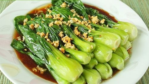  CẢI THÌA XÀO SỐT DẦU HÀO 