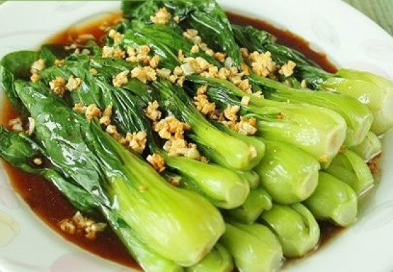  CẢI THÌA XÀO SỐT DẦU HÀO 