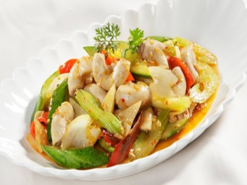 DỒI TRƯỜNG XÀO CHUA NGỌT