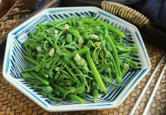 NGỌN SUSU XÀO TỎI