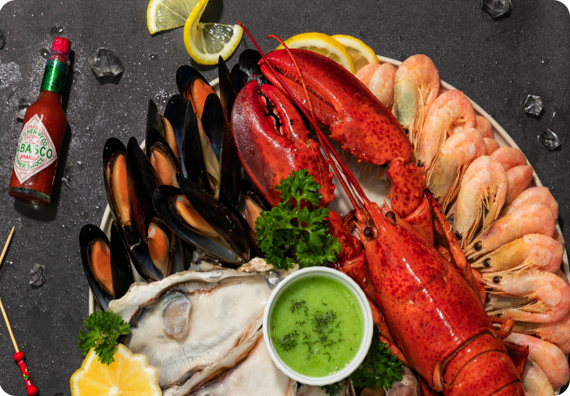 Hàu nhật sốt ponzu