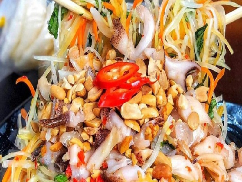 GỎI HẢI SẢN NHA TRANG