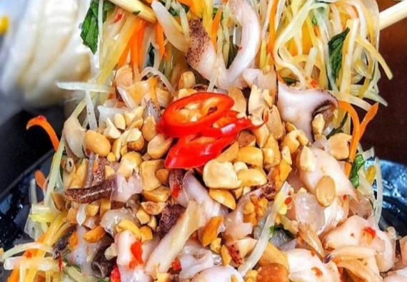 GỎI HẢI SẢN NHA TRANG