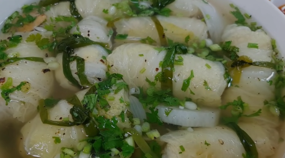 CANH BẮP CẢI CUỘN THỊT