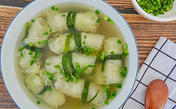 CANH BẮP CẢI CUỘN THỊT