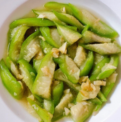 MƯỚP XÀO LÒNG GÀ  HOẶC TỎI