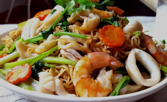 MÌ XÀO HẢI SẢN