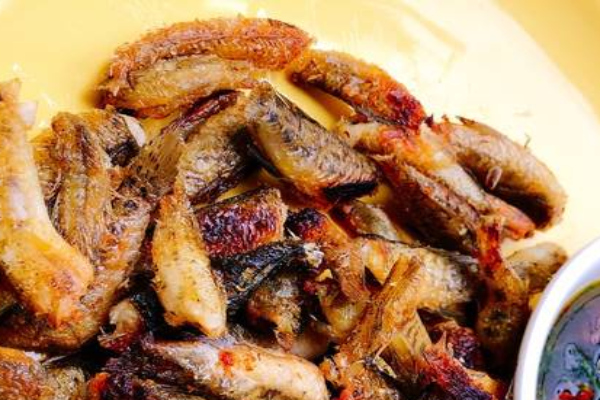 CÁ BỐNG CHIÊN MẮM NGÒ