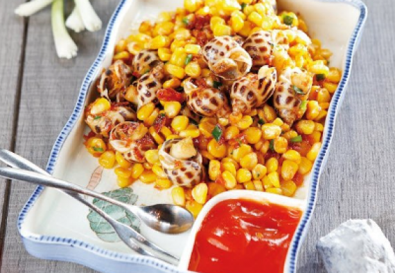 ỐC HƯƠNG XÀO BẮP