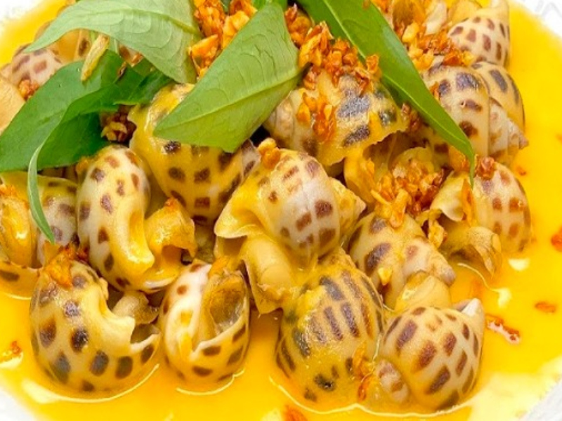 ỐC HƯƠNG SỐT BƠ CAY