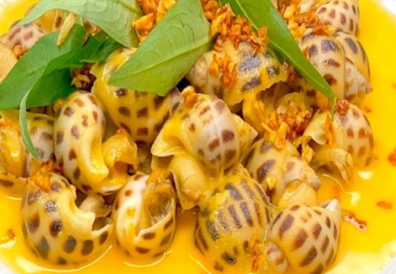 ỐC HƯƠNG SỐT BƠ CAY