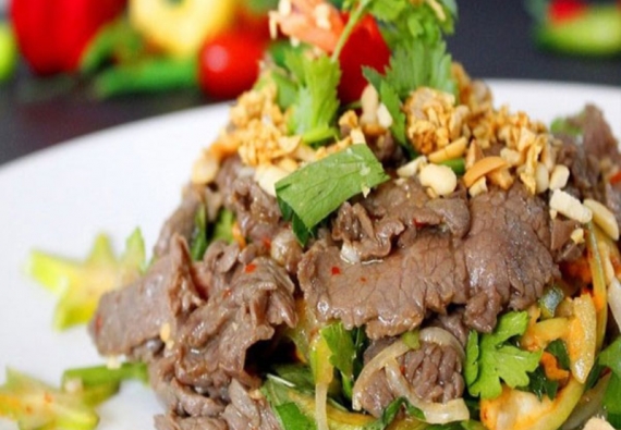 GỎI BÒ ĐỒNG QUÊ