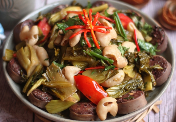  DỒI TRƯỜNG XÀO DƯA CẢI