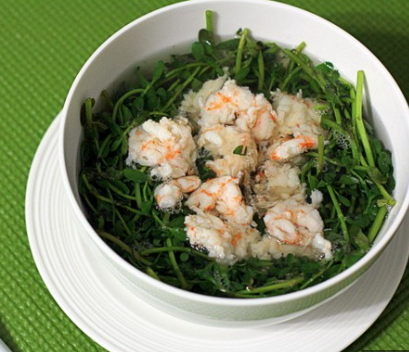 CANH CẢI ĐẮNG NẤU TÔM