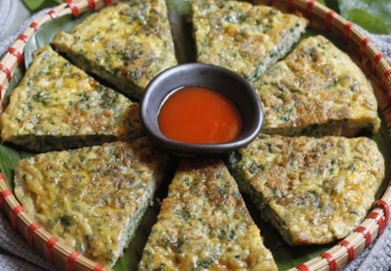 TRỨNG CHIÊN “LÁ LỐT” HOẶC “NGÃ CỨU”