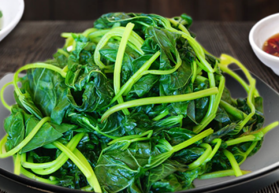 RAU LANG LUỘC HOẶC XÀO TỎI