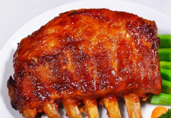 SƯỜN TẢNG NƯỚNG SỐT BBQ