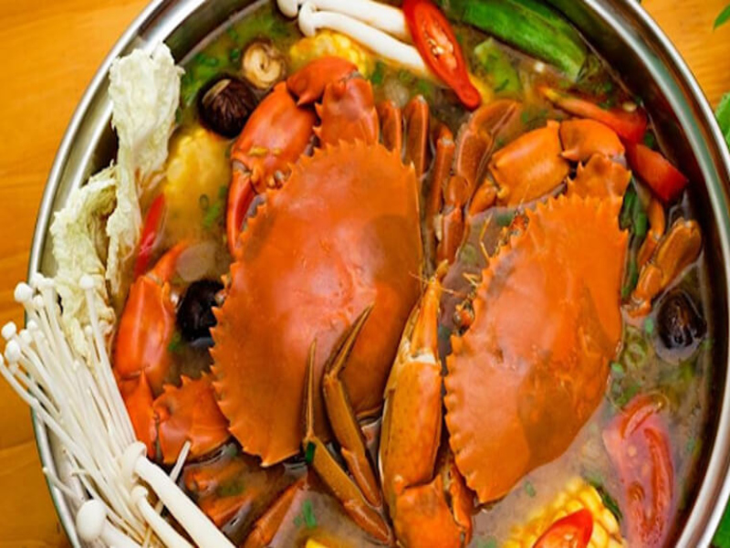 LẨU CUA TRÁI CÂY