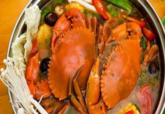 LẨU CUA TRÁI CÂY