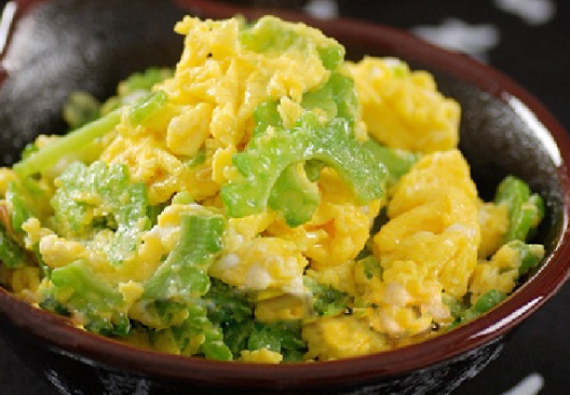 KHỔ QUA XÀO TRỨNG