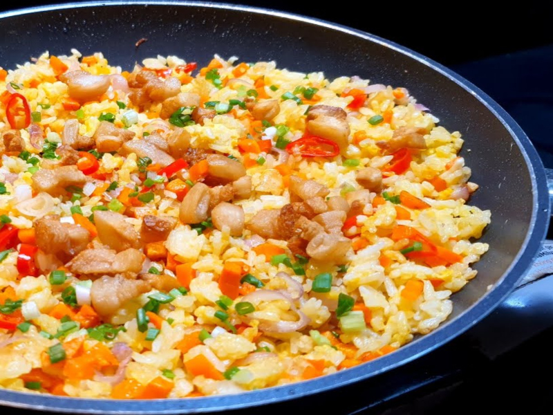 CƠM CHIÊN TÓP MỠ