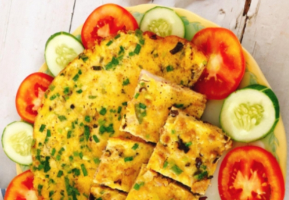 TRỨNG CHIÊN THỊT HEO 