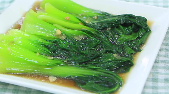  CẢI THÌA XÀO SỐT DẦU HÀO 