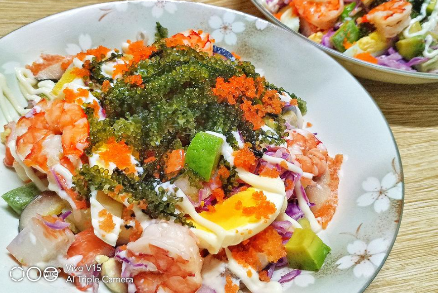  GỎI HẢI SẢN RONG NHO