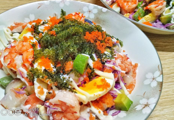  GỎI HẢI SẢN RONG NHO